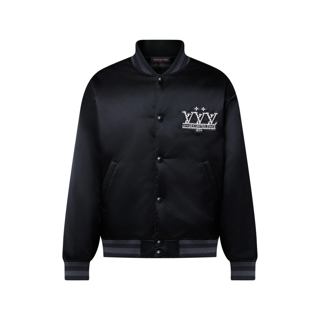 Embellished Nylon Baseball Blouson - Ready-to-Wear | LOUIS VUITTON